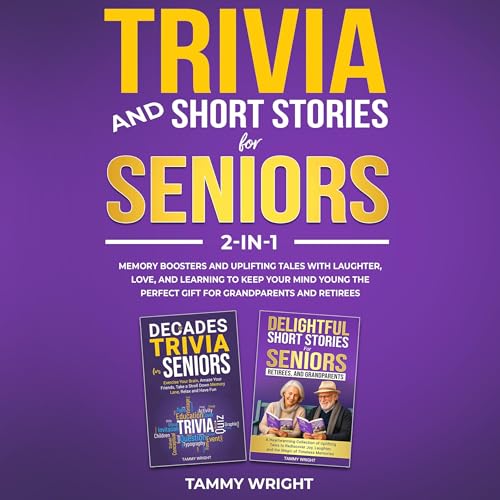 Trivia and Short Stories for Seniors 2-in-1 cover art