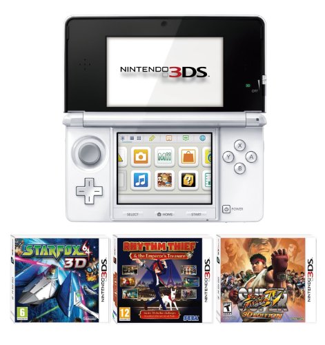 Action Gift Pack - White (Nintendo 3DS)
