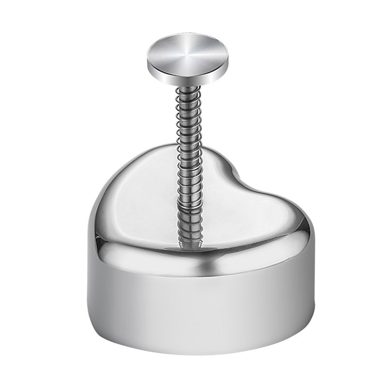 1 PC Stainless Steel Rice Ball Ball Sushi Mold DIY Nori Bag Rice Sushi Tool Choxila Onigiri Mold（heart-shaped）