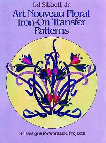 Art Noveau Floral Iron-on Transfer Patterns (2000-02-01)