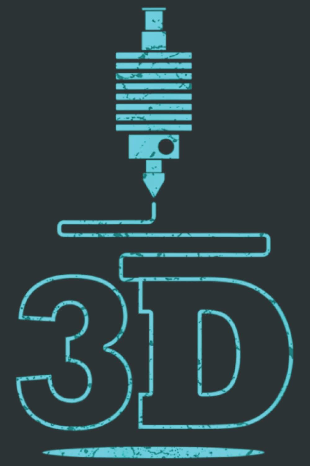 3D Printing 3D Filament G28 CNC 3D Scan 3D Printer: Couple Notebook 6X9 Inch 120pages