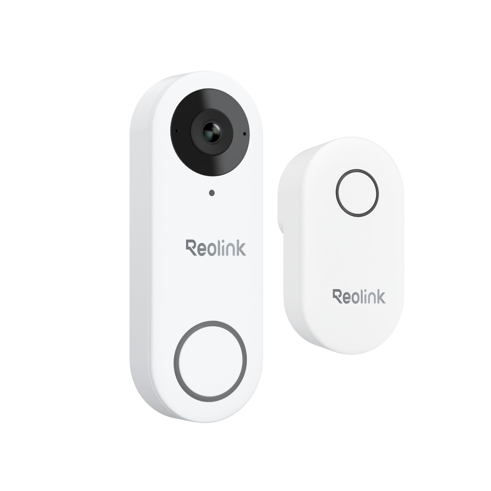 REOLINK - 5MP Video Doorbell with Doorbell, 3:4 Head-to-Toe View, 180° View, 5/2.4GHz Wi-Fi, 2-Way Talk, Person/Package Detection, Waterproof, Alerts