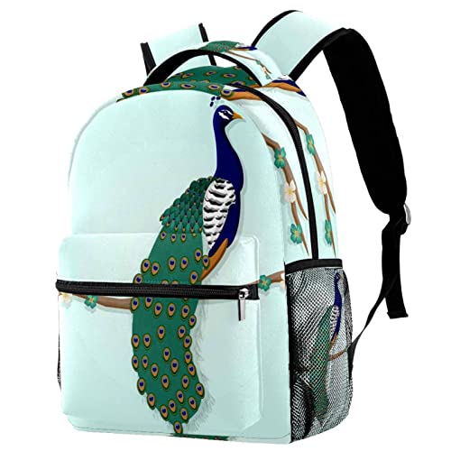 Sac à dos décontracté pour femme anti mal de dos avec motif fleuri et grande capacité