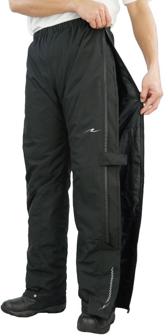 ラフアンドロード(ROUGH&ROAD) バイク パンツ ウインドガードサイドオープンオーバーパンツ