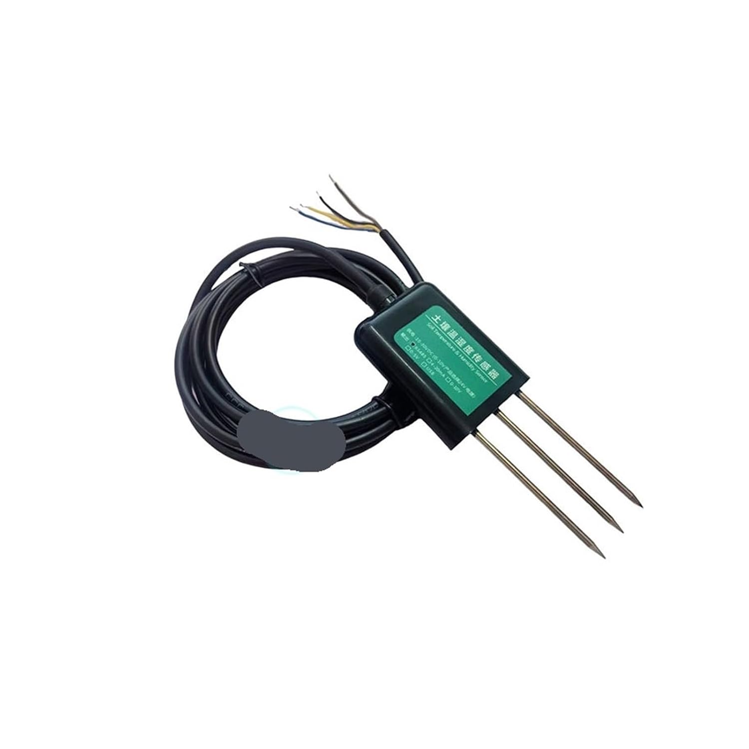 Rs485 Modbus-Rtu Soil Temperature Humidity Sensor Probe Soil Moisture Detector Sensors Ip68 Protection FDR Measurement 2000m