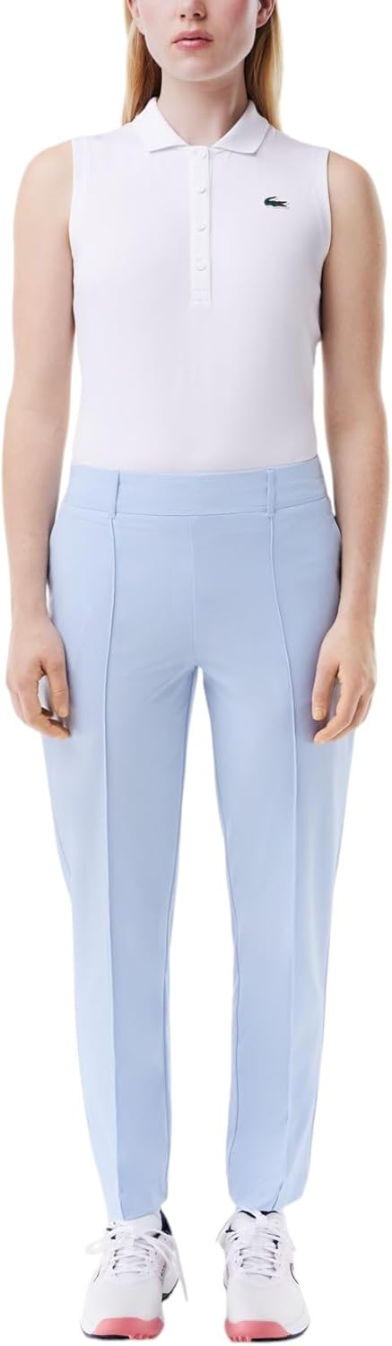 Lacoste Women's Sport Slim Fit Uv Protect Stretch Golf Pants