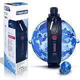 Chaos Culture Collapsible Kids Water Bottle, Reusable BPA Free, Simple, Modern Water Bottles for Tra