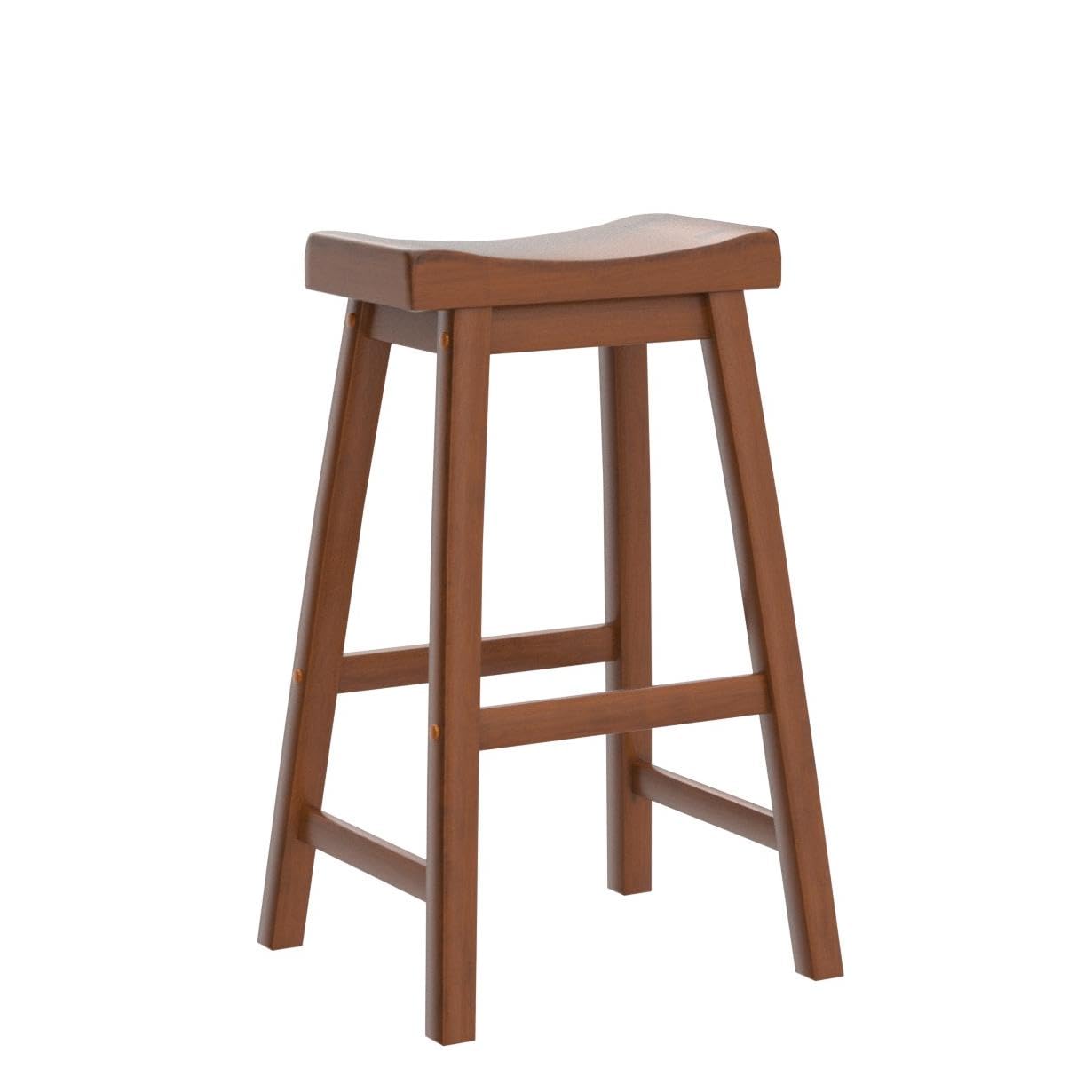 Amazon.co.jp: Lexicon Victoria サドル木製バースツール 2個セット