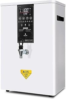Rapid Hot Water Dispenser 50L with Digital Temperature Control, Wall-Mount/Countertop Boiler for Coffee, Tea, Food Service, 3000W Fast Heat