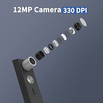 Amazon | CZUR Lens Pro ポータブルドキュメントスキャナー 12MP