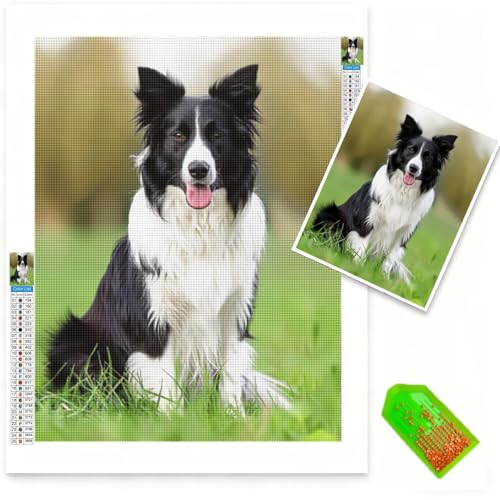 Diamond Painting Personnalisé 5D : kit broderie diamant paysage ou photo de famille 45x60cm