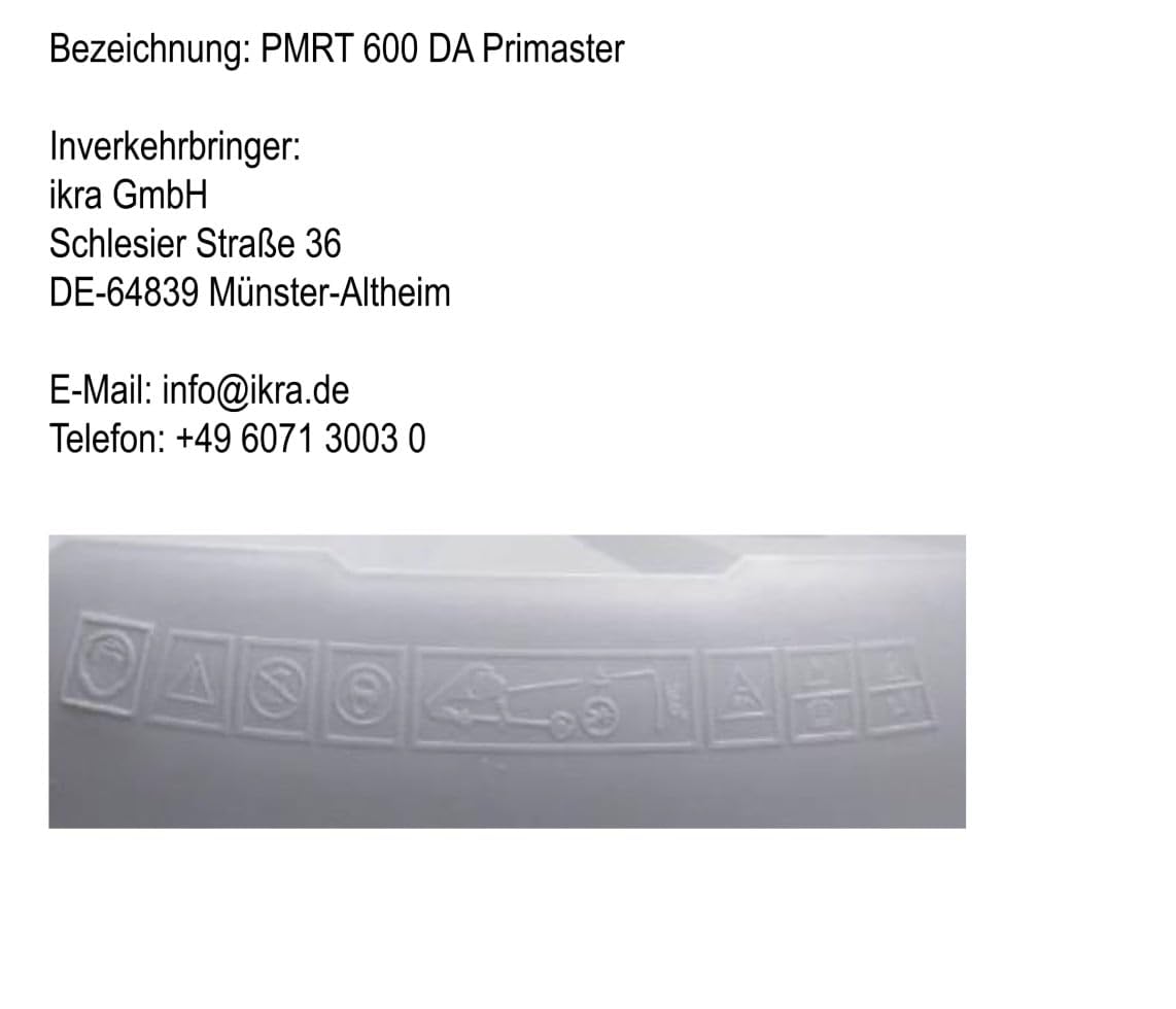 Primaster Elektro Rasentrimmer PMRT 600 DA inkl 2 Spulen Kantenschneider Trimmer