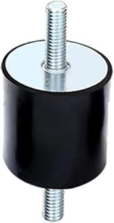 1pcs Rubber Mount Anti Vibration M3 M4 M5 M6 Double Male Thread Silentblock Isolator Damper Dia 8/10/15/20/25/30mm Type VV(M6x18mm - 25x30mm)