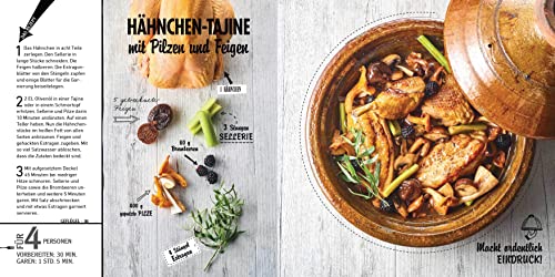 Foto von Die besten Rezepte für die Tajine - Aromatisch, fettarm und gesund kochen mit dem Dampfgarer der orientalischen Küche