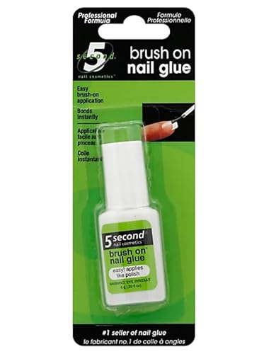 Ibd-5 Second Brush-On Nail Glue (12 Pieces)