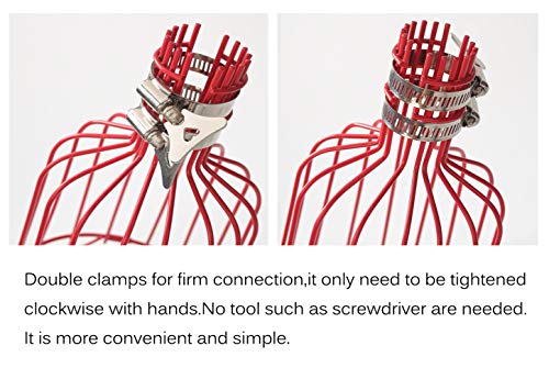 image for COCONUT Fruit Picker Head, for Picking Apples Oranges Plums Nectarines
