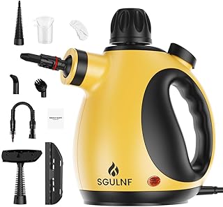 Handheld Steam Cleaner, Pressurized Steam Cleaner, Multi-Purpose Powerful Home Use Steamer for Cleaning, Car, Bathroom, Shower, Upholstery