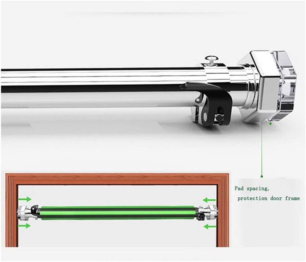 HUAHUA Anti-Loose Device - no Screw Pull-up Rod -60-130 cm - Door Frame Wall Horizontal bar Strength Training