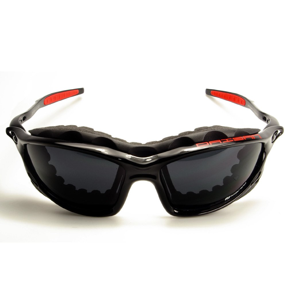 Daisan Alpin okulary lodowcowe okulary sportowe z paskiem czarne