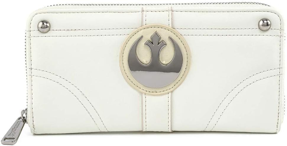 Loungefly Star Wars Princess Leia Hoth Cosplay Zip Around Wallet, Ivory, One Size