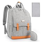 【Diseño único】: el diseño de la bolsa de pañales Viedouce tiene un diseño ergonómico y estético, es cómodo de llevar. Nuestro diseñador se encargó de elegir hermosos colores para el uso diario.