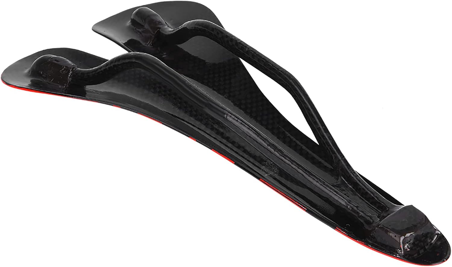 Drfeify Bike Saddle,Ultralight Full Carbon Fiber Hollow Saddle Cushion Pad Seat Cycling Accessory for Road Mountain Bike