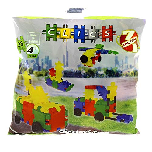 Clics cz116  Construcción Juguete  Bag Build y Play 7 en 1