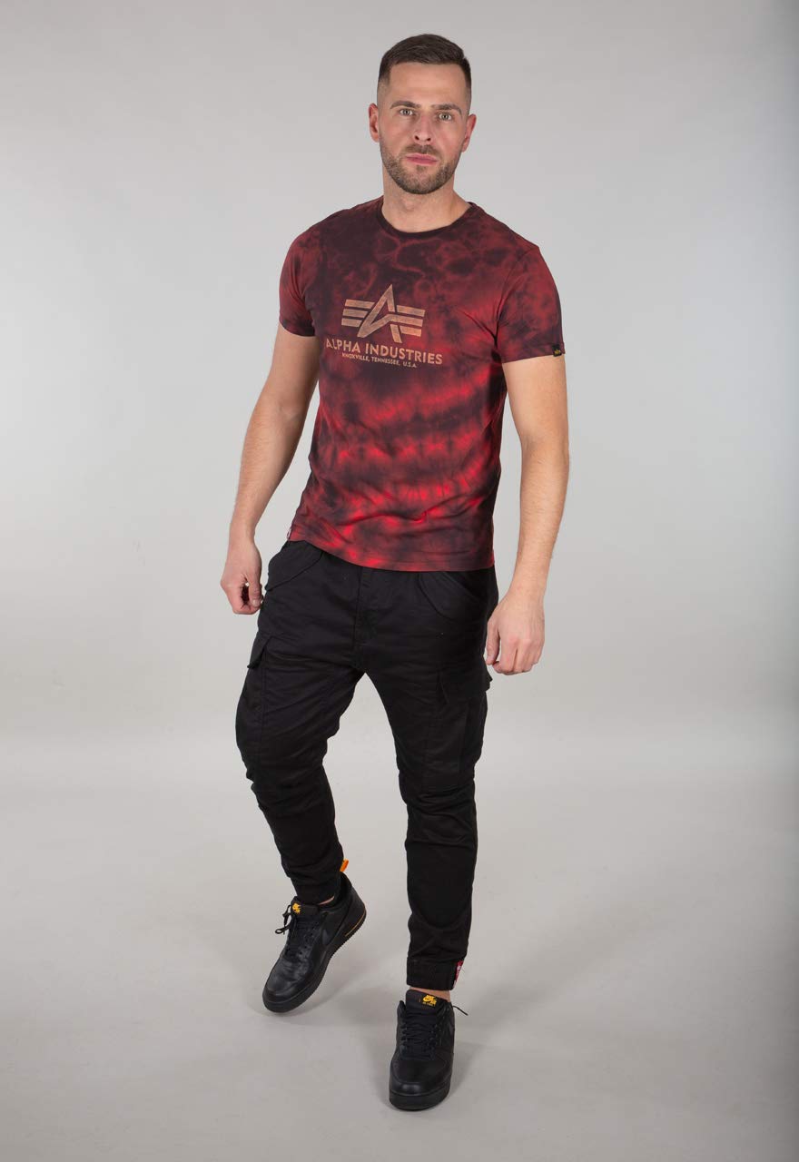 Alpha Industries Podkoszulek dla mężczyzn Podstawowe T Batik