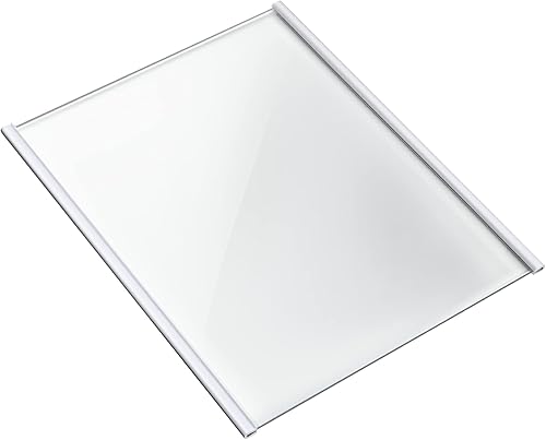 W11130203 Estante de vidrio para congelador compatible con refrigerador Whirlpool, W10527849 W10773887 WPW10527849 Estante de vidrio templado para
