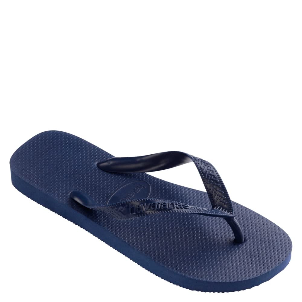 Top Unisex Flip Flops - Navy Blue - 11/12W 9/10M