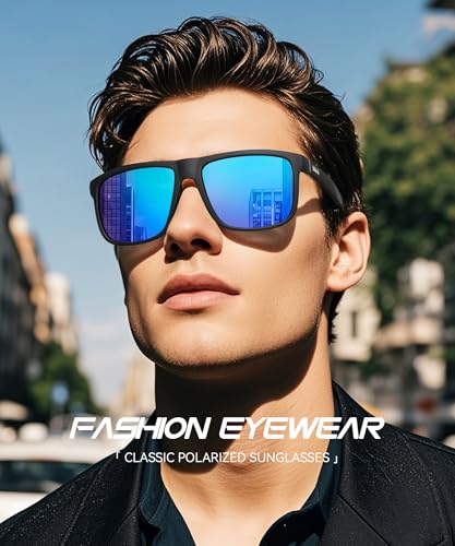 Polarized sunglasses for men/women; light frame; HD pilot lenses; Golf/driving/fishing/travel Eyewear2