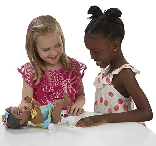Boneca Lanchinhos Divertidos, Baby Alive, E5839, Negra