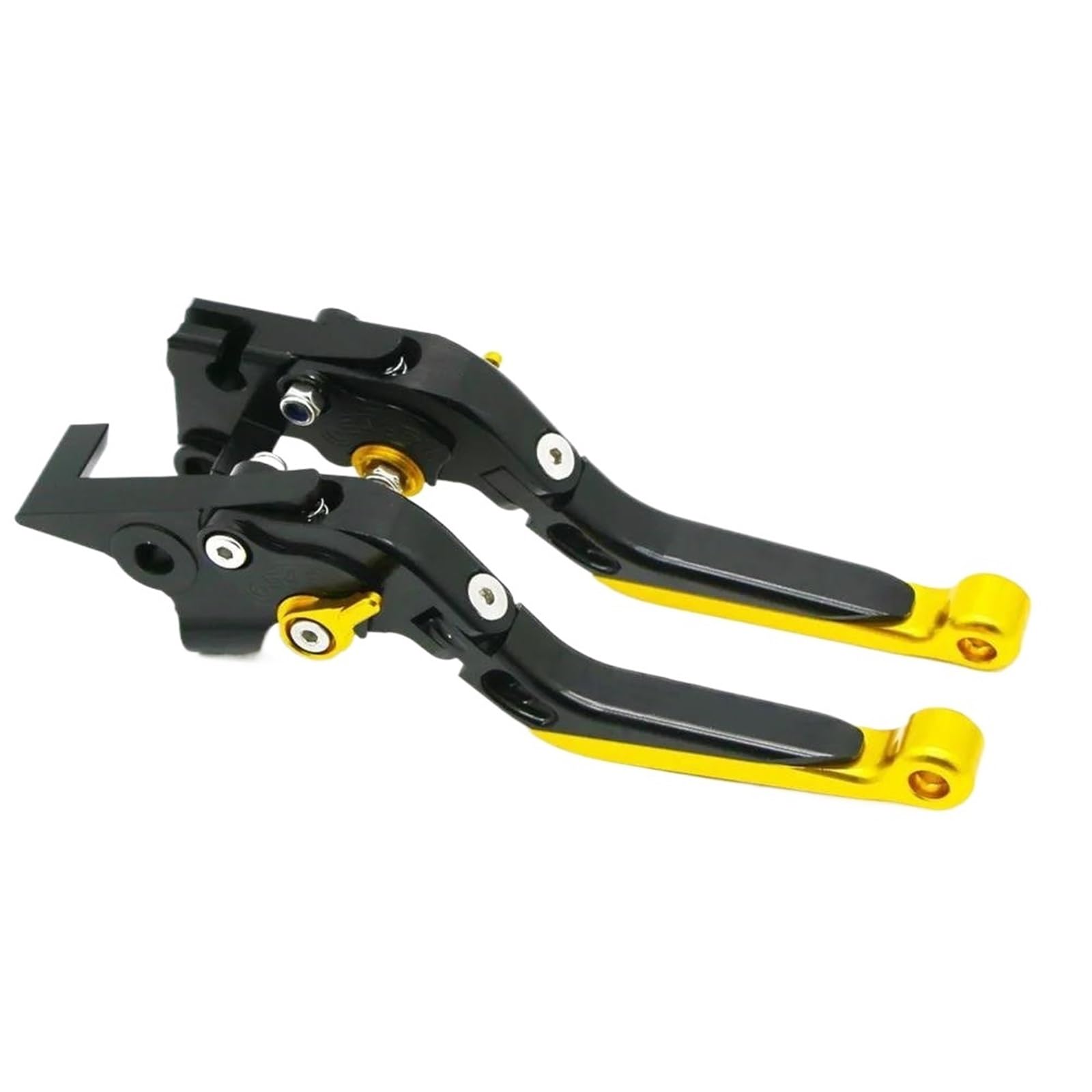 Etekgvyva Bkglbkgl Clutch Brake Lever Set For Yzf For R125 For R 125 For Yzfr125 For Yzfr 125 Motorcycle Adjustable Folding Extendable Brake Clutch Levers(Bkglbkgl)