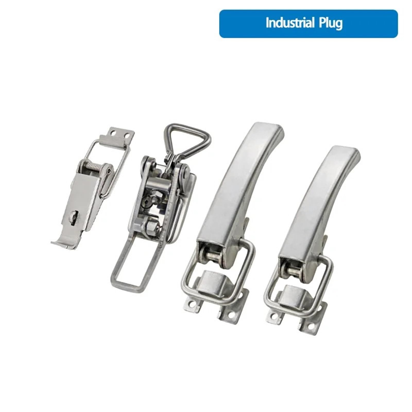 Telaio in cassa di legno Scatola ad angolo retto Attrezzatura industriale Serratura for porta dell'armadio Fibbia in acciaio inossidabile 304 1 pz(152.3x40mm)