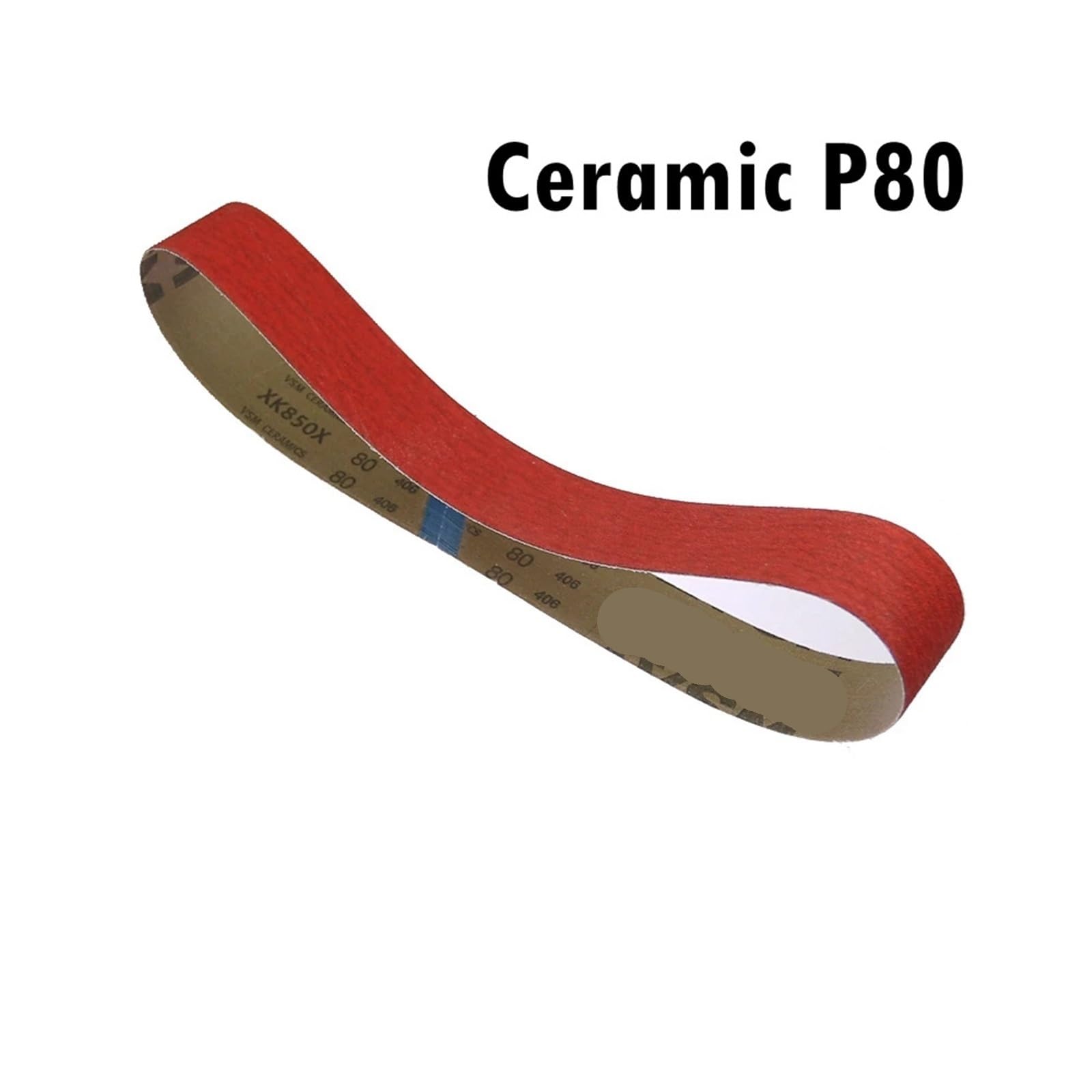 Carta Abrasiva Nastri abrasivi for levigatura in ceramica da 4 pezzi for la macinazione di metalli duri(MIX,686x50mm)