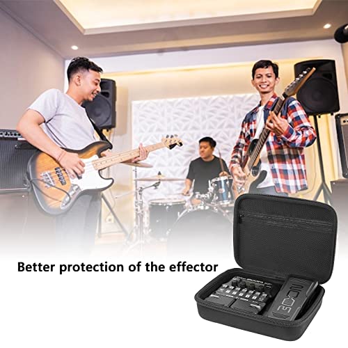 Musiin Premium velvet Hard Case Compatible with Zoom G1X Four case B1X A1X Guitar Bass Multi-Effects Processor Pedal cover(Black) - Thumbnail 6