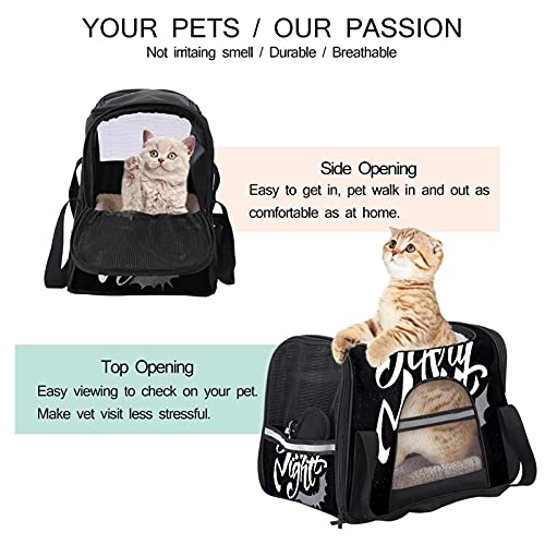 Sac de transport portable avec côtés doux imprimé effrayant - 4