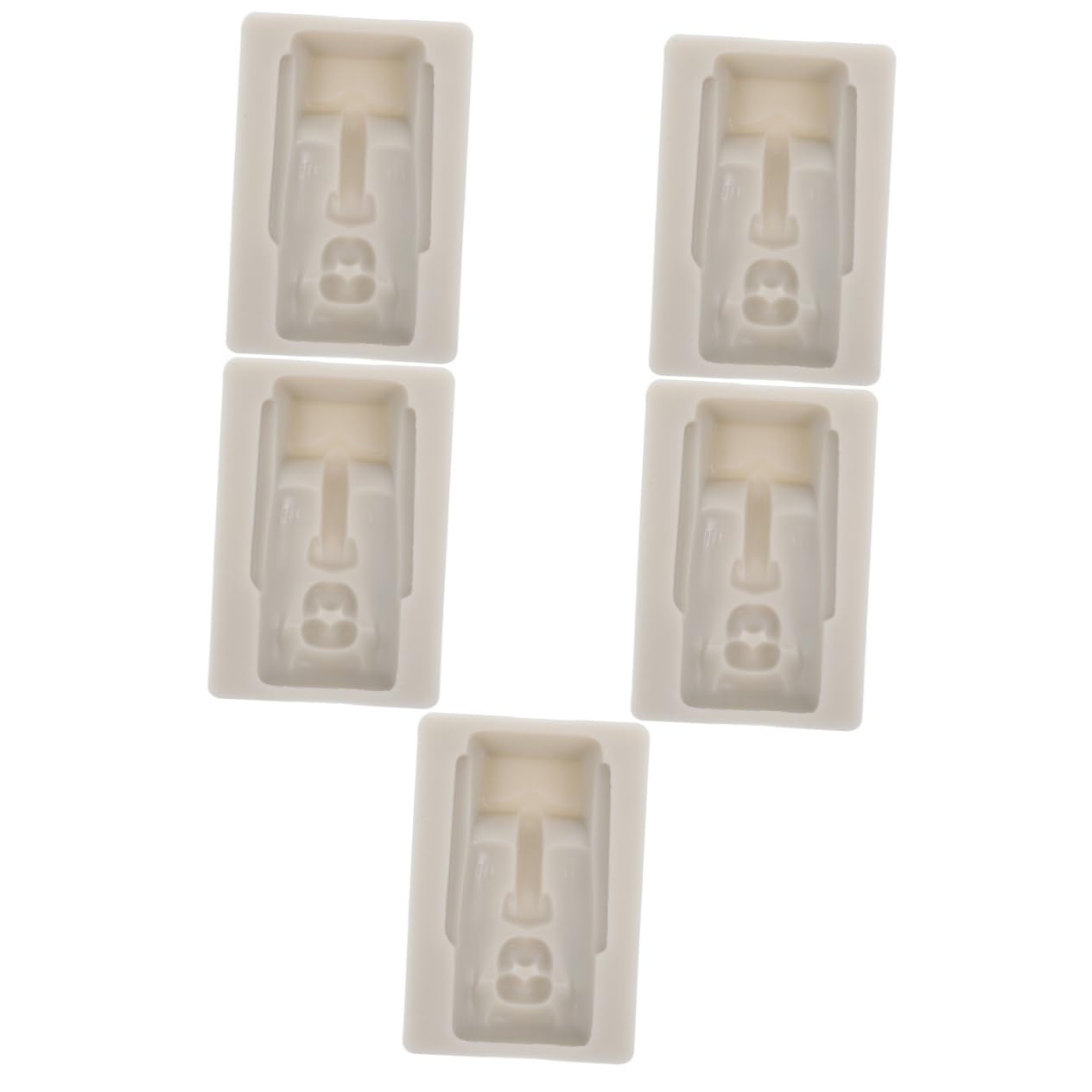 TOPBATHY 5stücke Moai Schokoladenform Lebensmittelfreundliches Backzubehör Für Schokoladen Und Kekse Perfektes Für Backliebhaber Und Feinschmecker