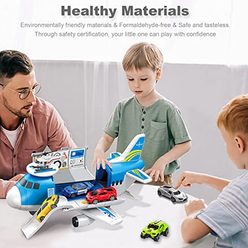 Gudeholo Airplane Toy, Toy Airplane For Boys Age 4-7, Airplane Toys For 3 Year Old, Toys For 2 3 4 5 Years Old, Aeroplane Toys, Transport Cargo Airplane For Kids, Toys 3+ 4+ 5+ Year #TOP3