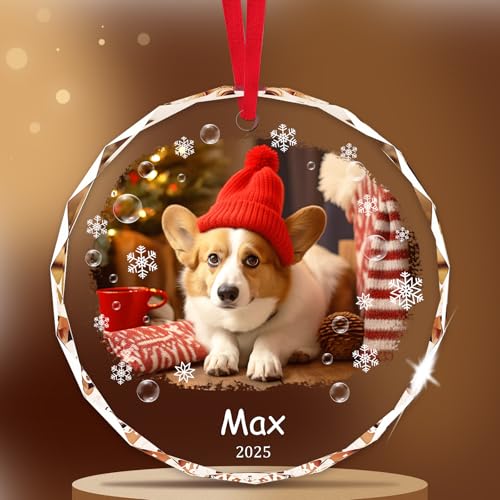 Personalisierte Weihnachtskugel für Haustiere 2025 - Haustier...