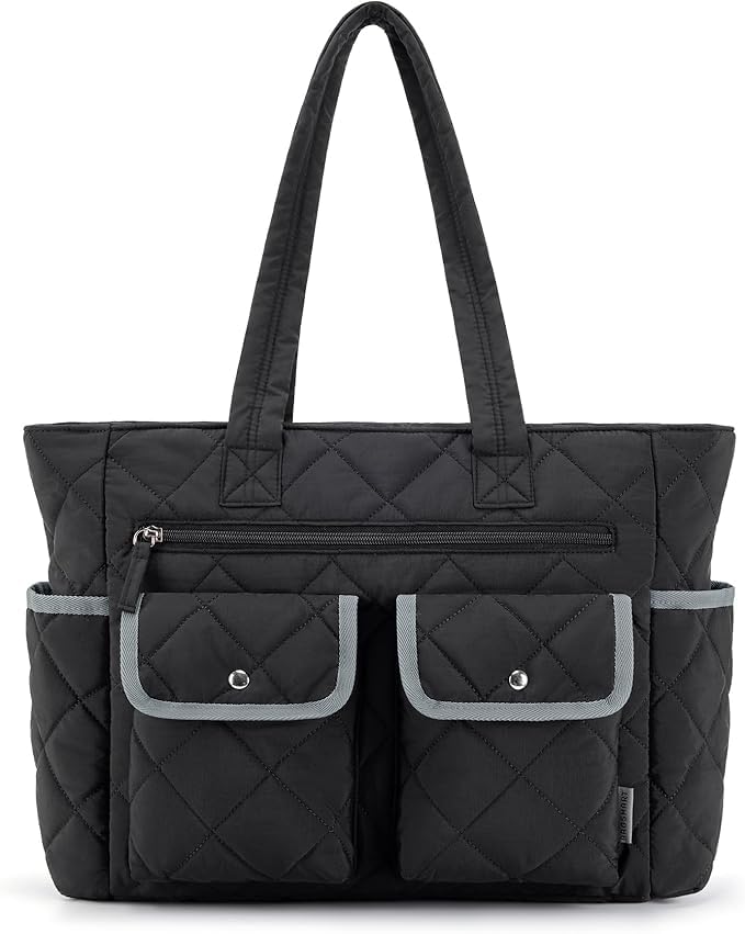 El Mejor Listado de Bolsa de trabajo go fitness los preferidos por los clientes. 48 Bolsa Tote Mujer con Bolsillo, Bolsa de Gimnasio, Deporte, Bolsa de Viaje, Bolsos Deportivos, Bolsa Impermeable Fitness, Natación, Negro