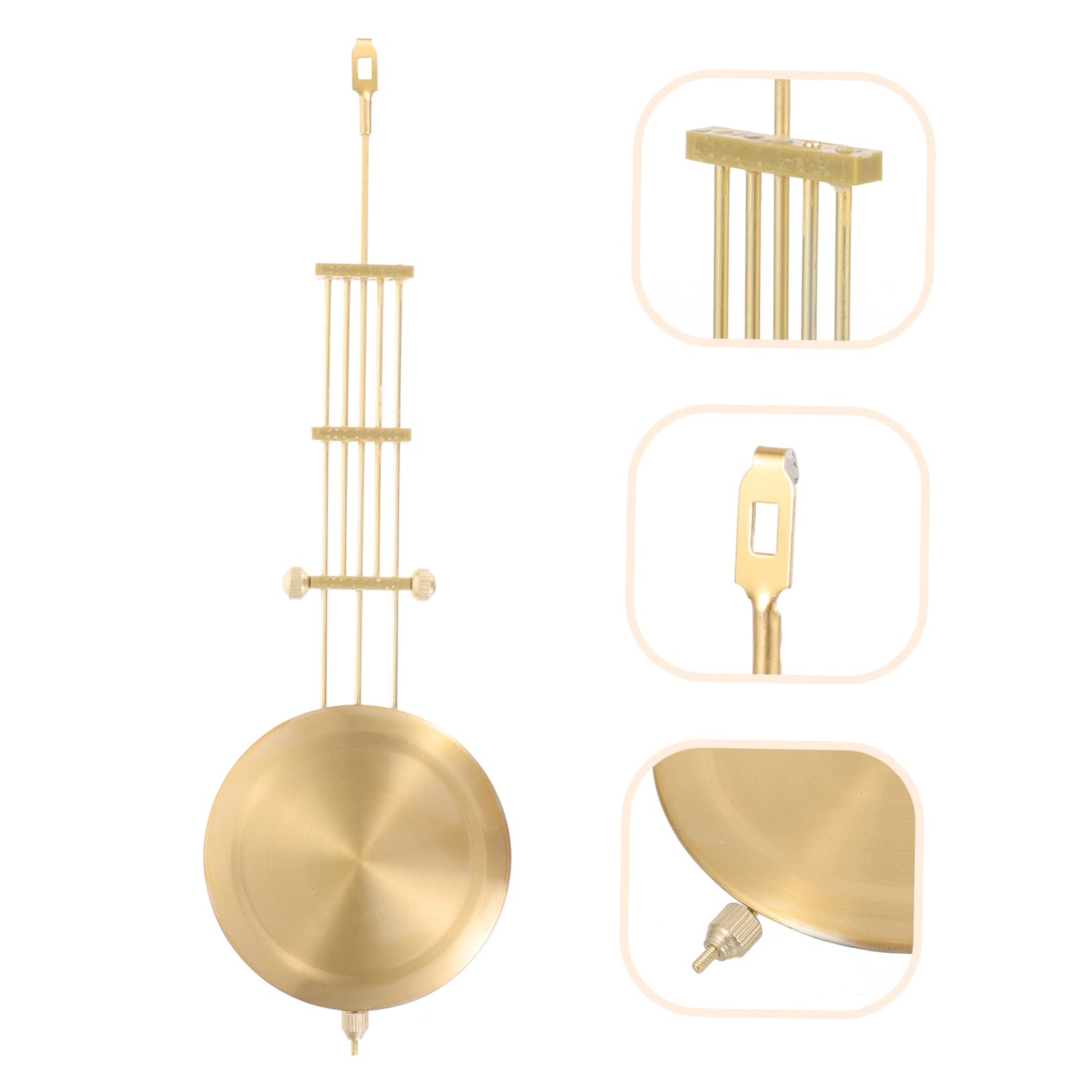 PENDOLO AL QUARZO Movimento Dell'Orologio Fai Da Te Kit Con 2 Paia Mani