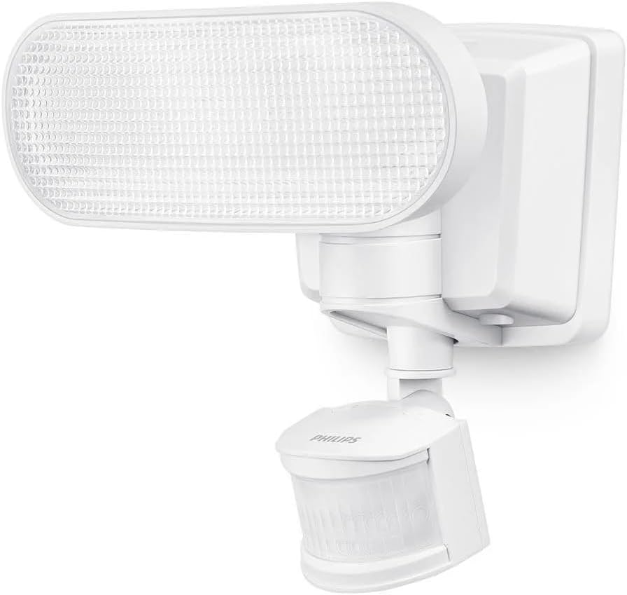 Z bliska view of the Philips LED Flood Light unit