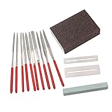 WESIEVYA 14個 ギター研削工具 フレットワイヤーベンダー フレットピンクラウニングファイル 修復ツール ギターケアツール 指板プロテクター 楽器研削工具 低音修理ツール ギター修理ツール