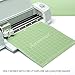 Nicapa Cleanable Reusable Cutting Mat for Cricut Explore Air 2/Maker(Standardgrip,12x12 inch,1Mat) Durable Green Replacement Cut Mats Works Well with HTV Vinyl Office Print Papers
