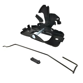 Hood Latch Catch Striker and Hood Safety Latch Rod & Retainer Clip Kit fit for 2002-2010 Dodge Ram 1500 2500 3500 #55275843AB 55275850AB 5143056AA