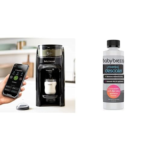 Baby Brezza Formula Pro Advanced WiFi Formula Máquina dispensadora y descalcificadora de 8 oz. Solución universal de descalcificación. Elimina la