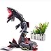 N/T Anime Rayquaza Peluche Peluche Bambola Nera con Scheletro Morbido Farcito Giocattolo Caldo Regalo di Natale per Bambini 78Cm