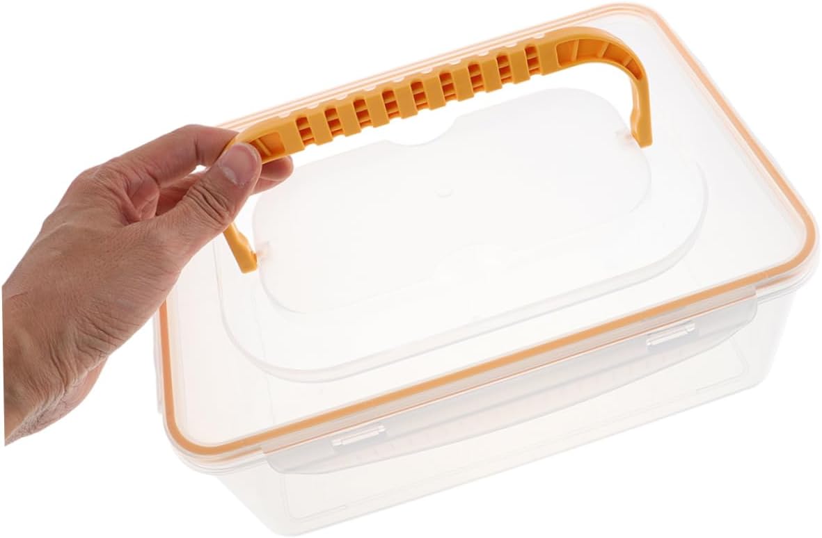 Zerodeko 2pcs Breastfeeding Assistant Breast Milk Storage Box Seal Freezer Refrigerator Milk Storage Organizer Reusable for Mom