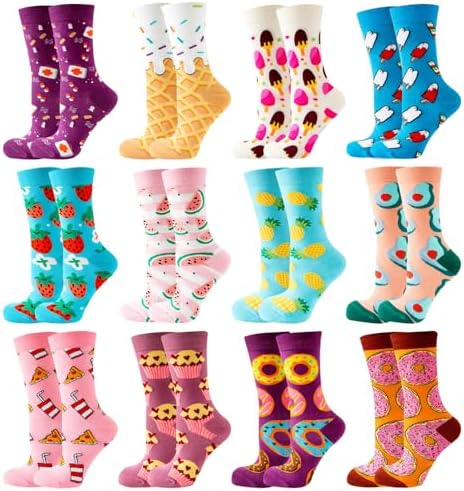 GLCMXMART Fun Socks for Women, Novelty Funny Crazy Cool funky Soc...